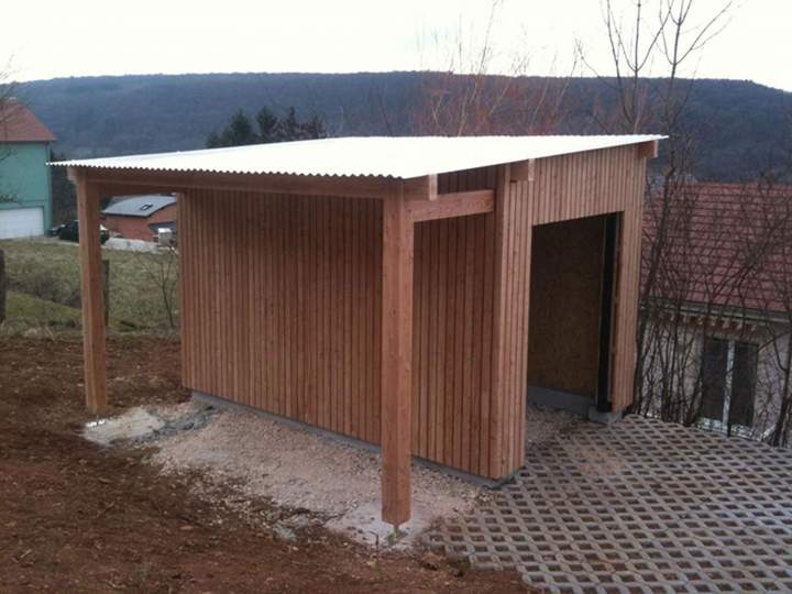 Construction d'abris en bois Dijon