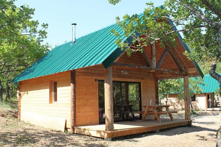 Construction de chalet en bois, Genlis