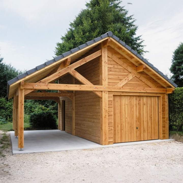 Construction d'abris en bois Dijon