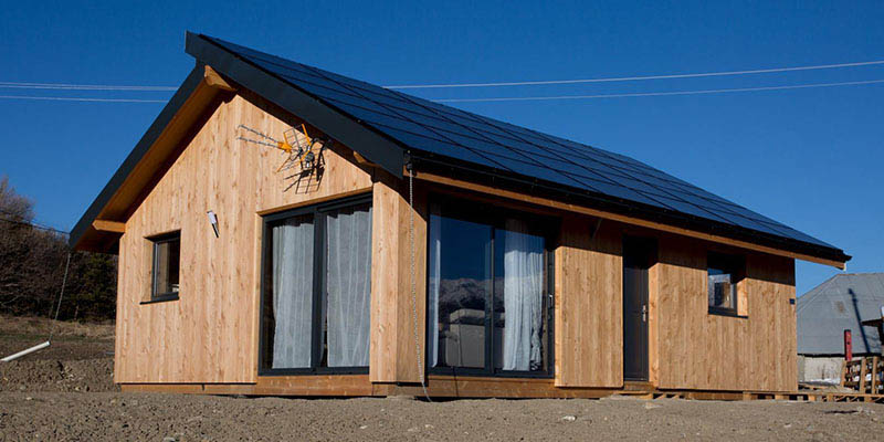 Construction de maison en bois